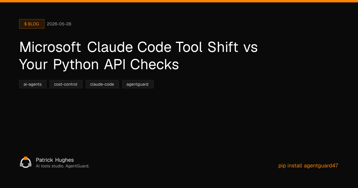 Microsoft Told Engineers to Ease Off Claude Code | Patrick Hughes